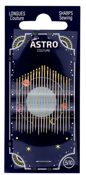 Surtido de Agujas Bohin largas Astro Couture N°5 al 10