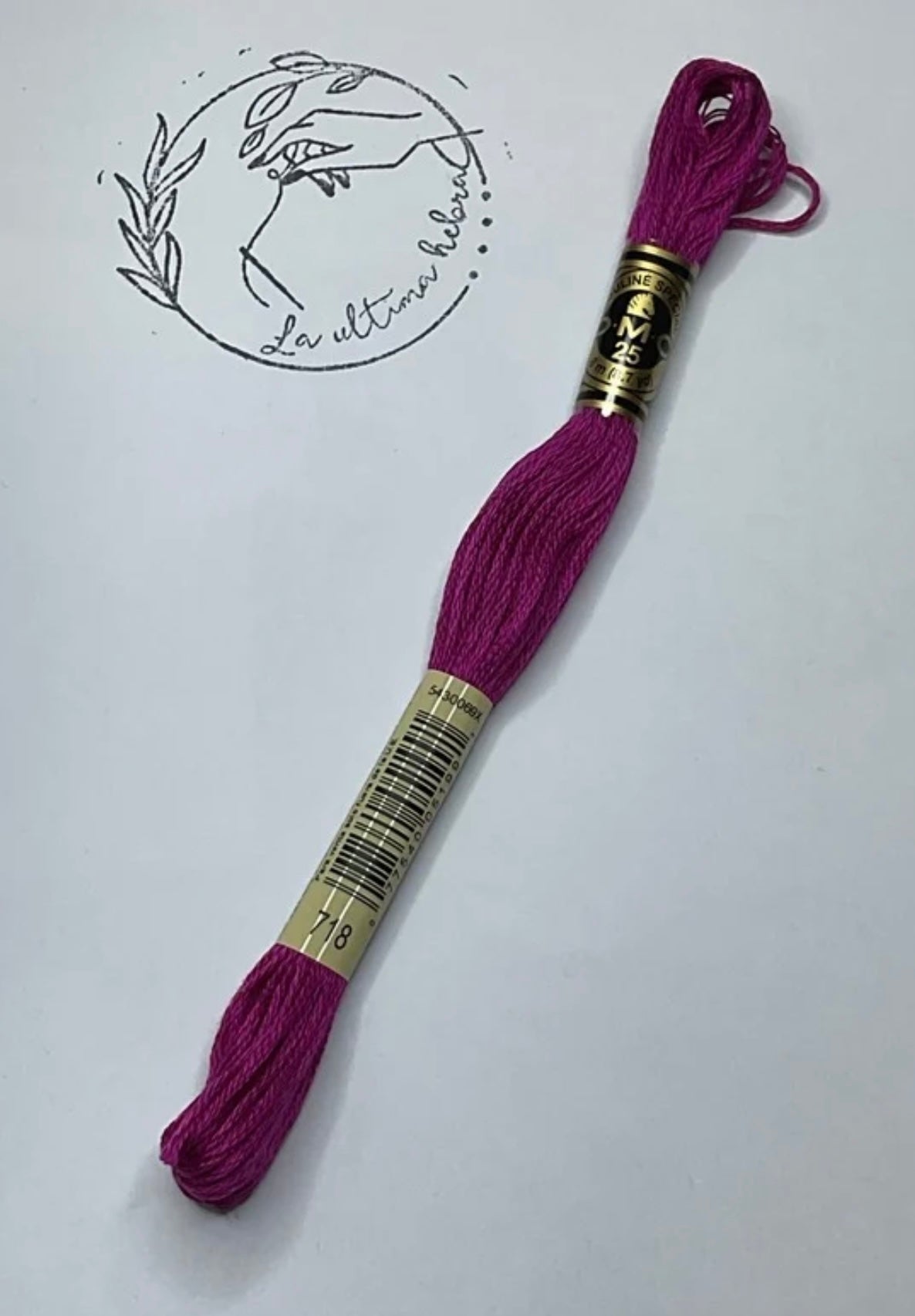 Madeja de bordado DMC - REF. 718