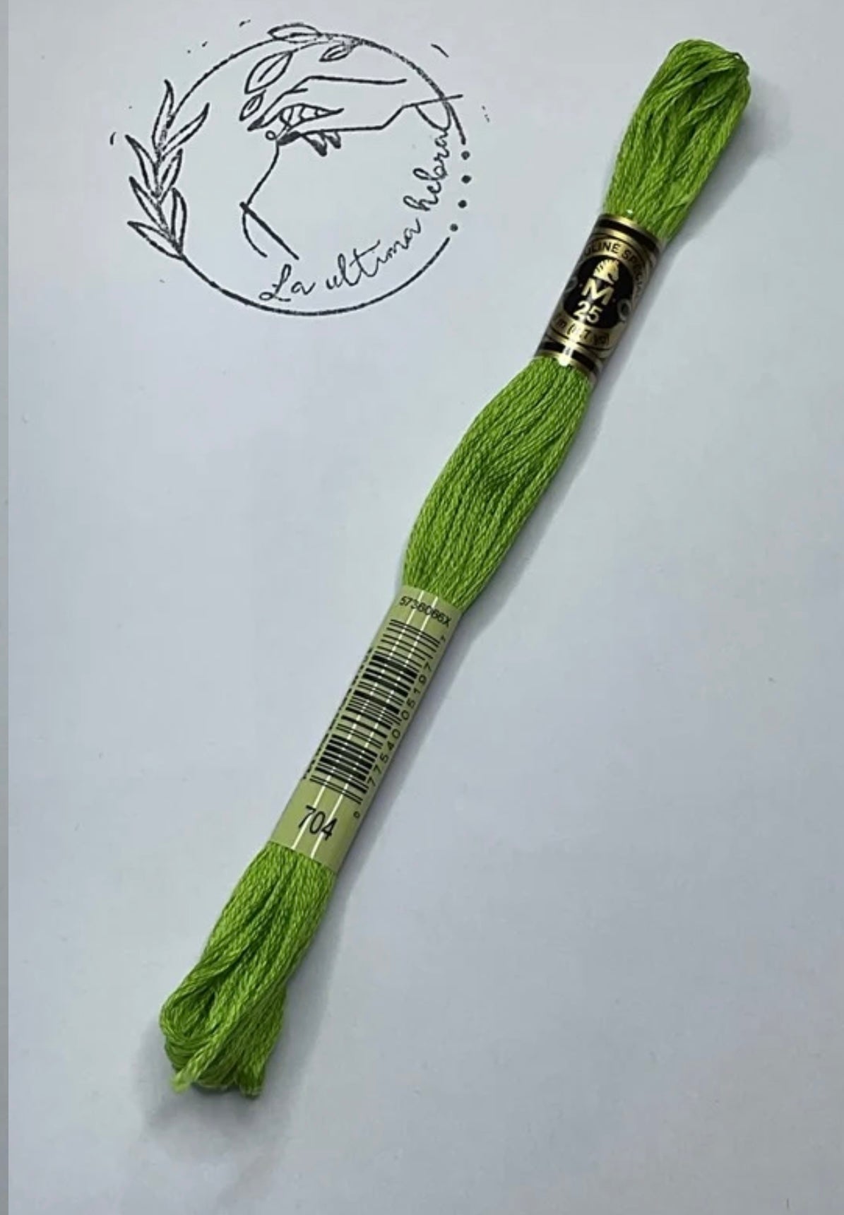 Madeja de bordado DMC - REF. 704