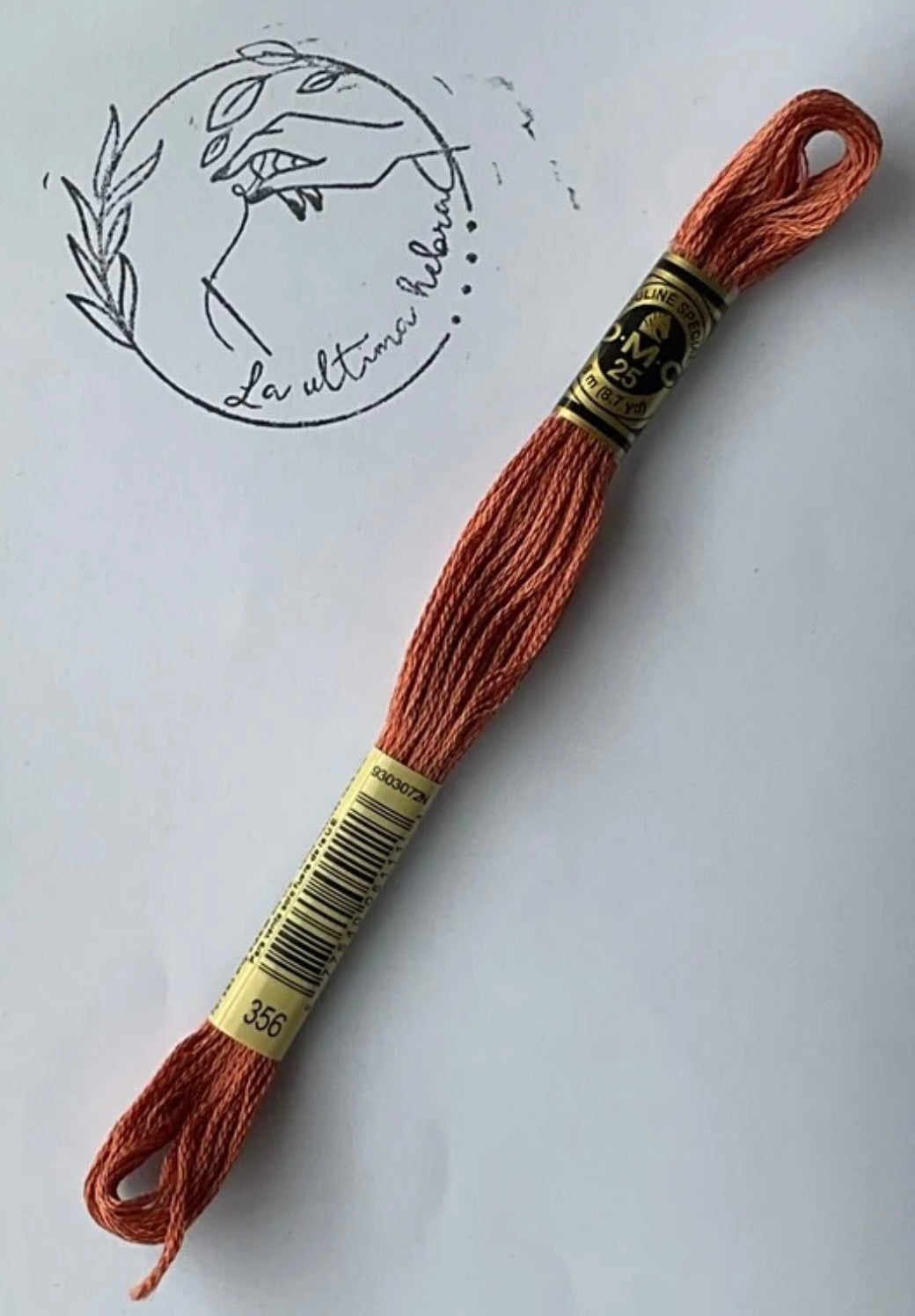 Madeja de bordado DMC - REF. 356