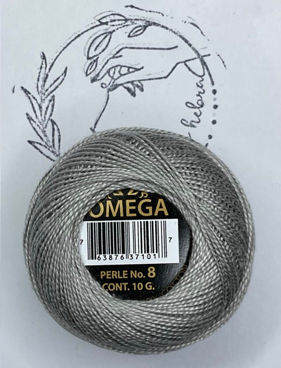 Hilo Perlé #8 Omega - REF.460