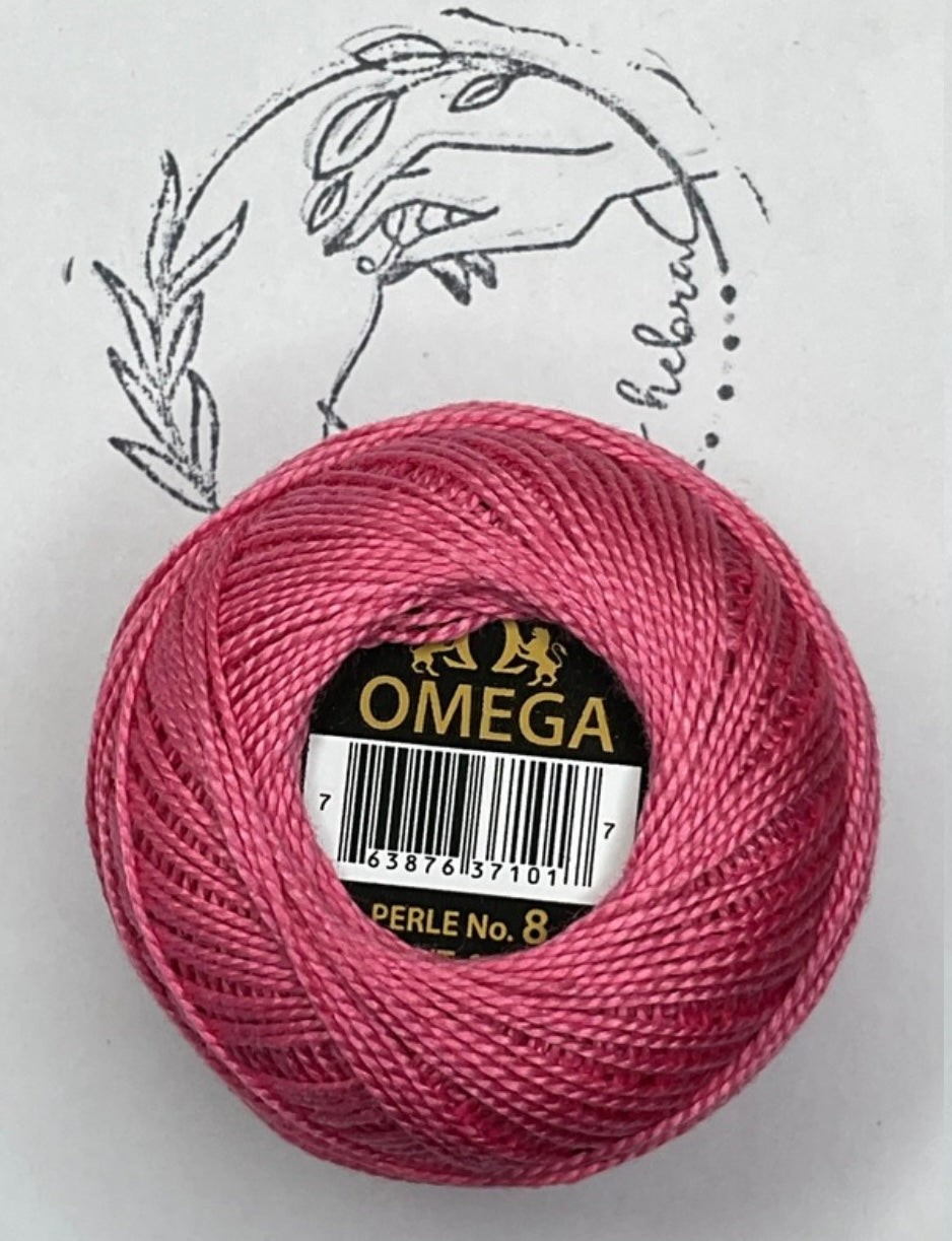 Hilo Perlé #8 Omega - REF.437