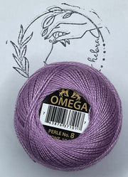 Hilo Perlé #8 Omega - REF.413