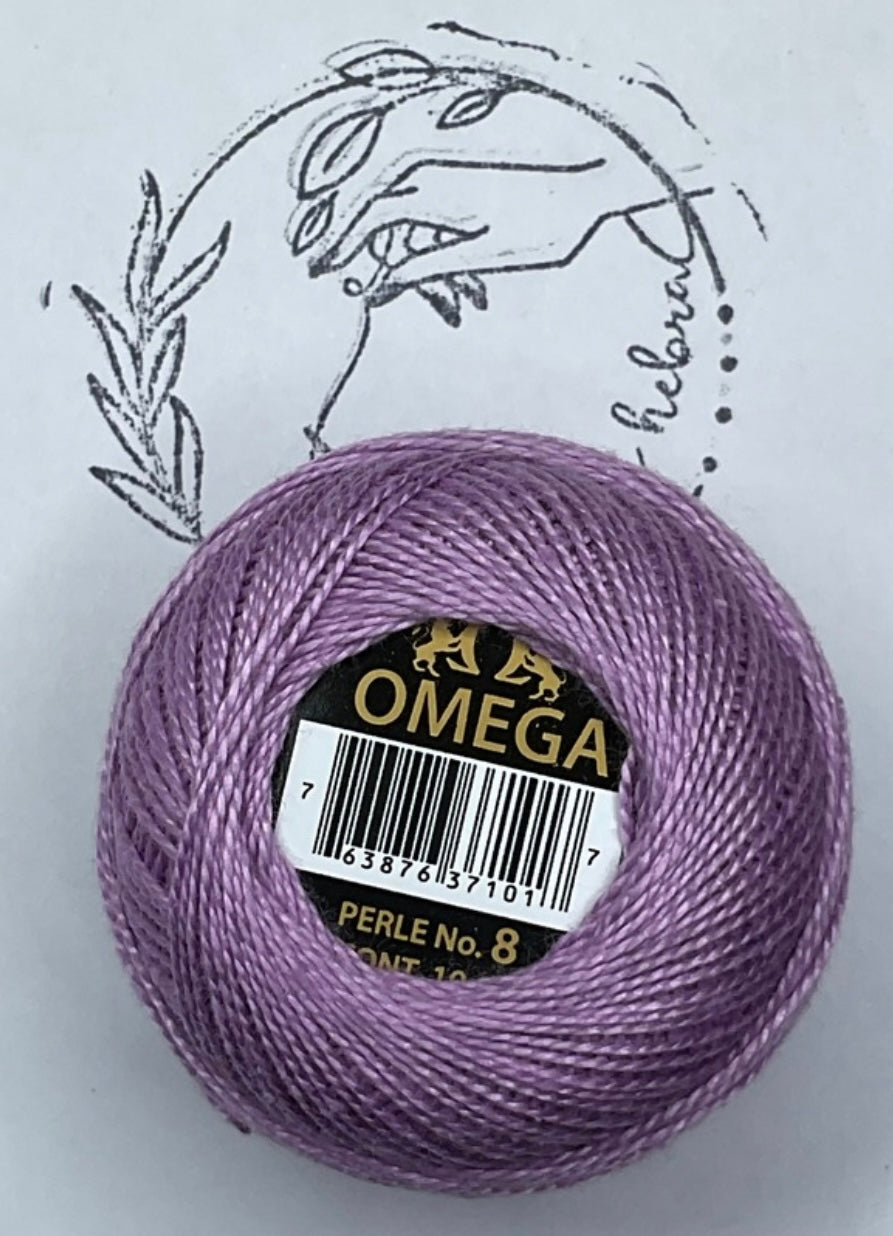 Hilo Perlé #8 Omega - REF.413