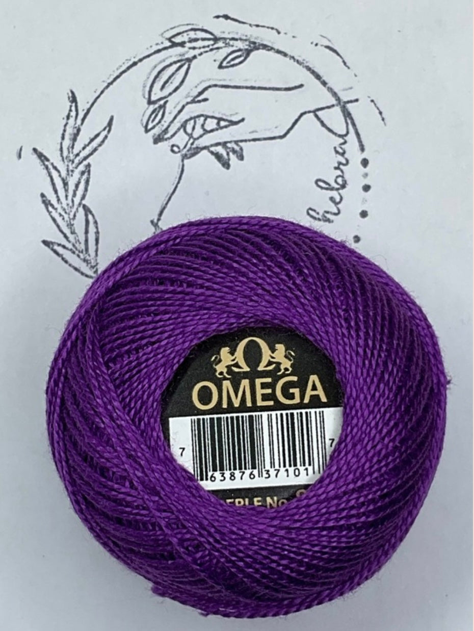 Hilo Perlé #8 Omega - REF.414