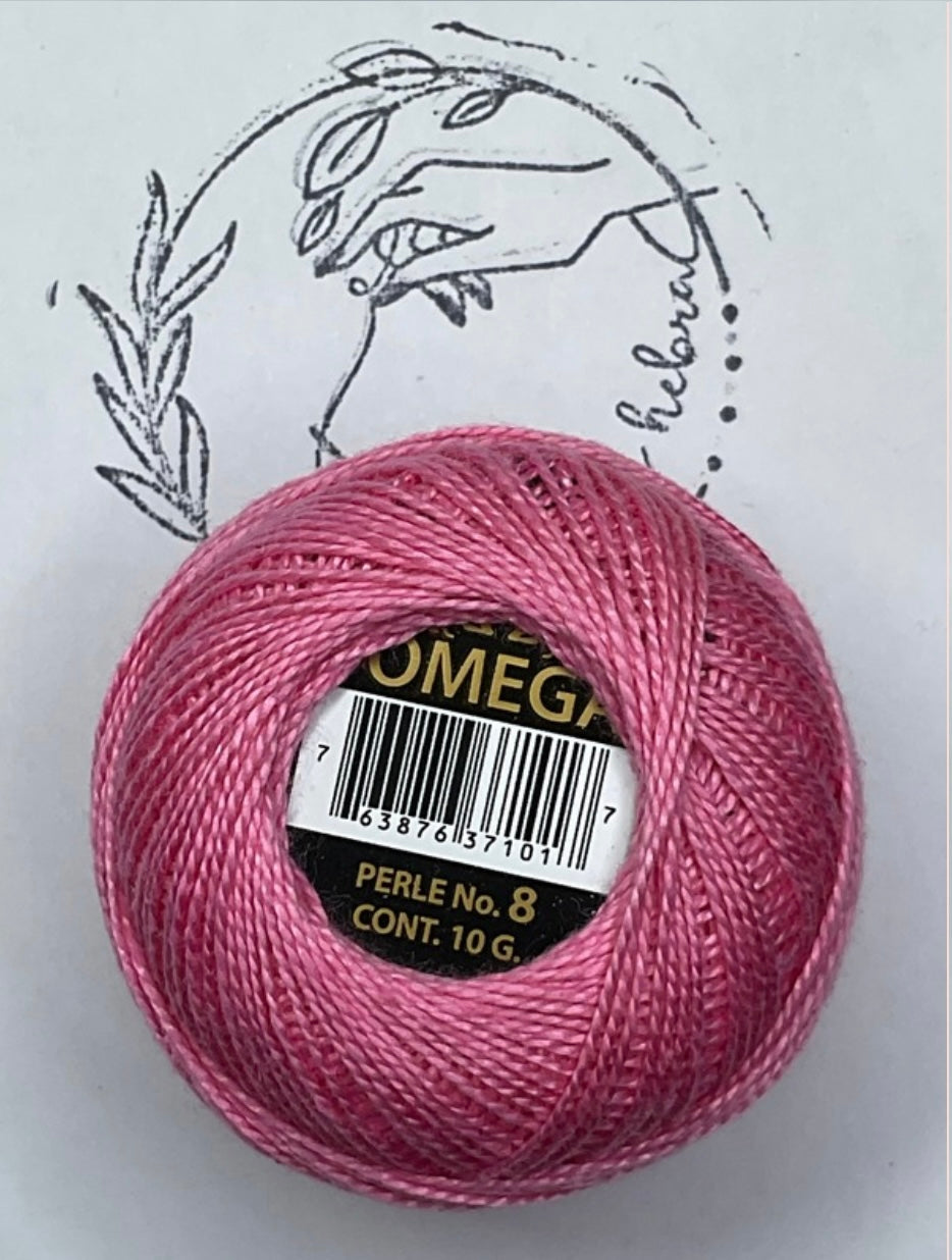 Hilo Perlé #8 Omega - REF.438