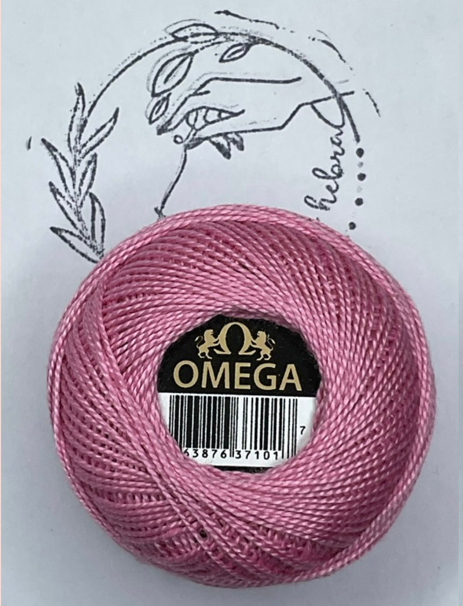 Hilo Perlé #8 Omega - REF.402