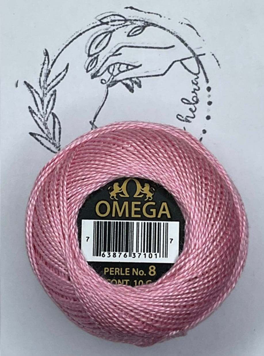 Hilo Perlé #8 Omega - REF.439