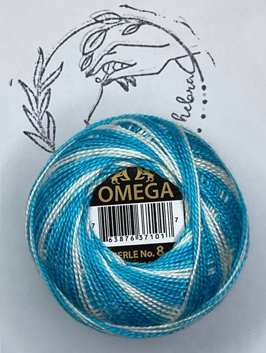 Hilo Perlé #8 Omega - REF.325