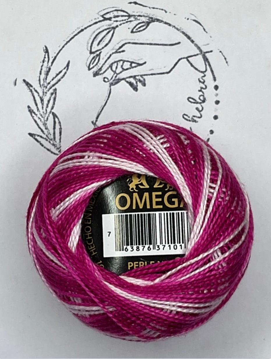 Hilo Perlé #8 Omega - REF.125