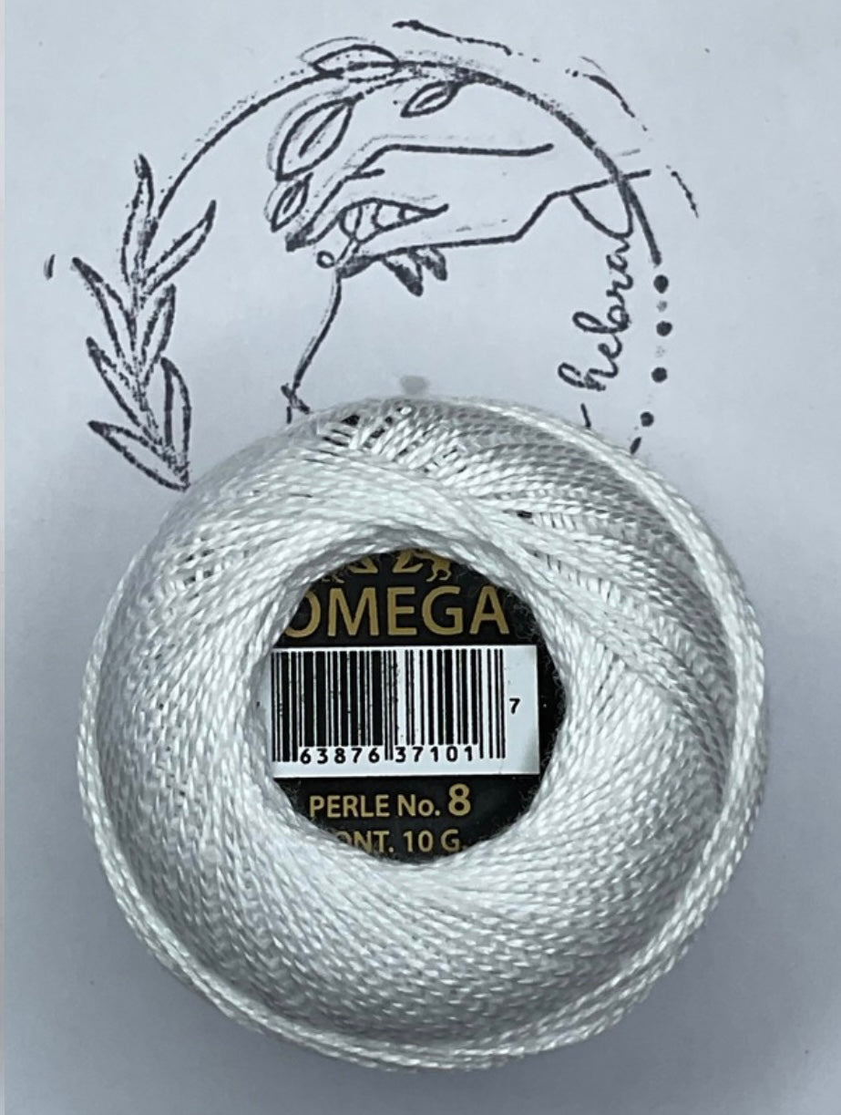 Hilo Perlé #8 Omega - REF.001