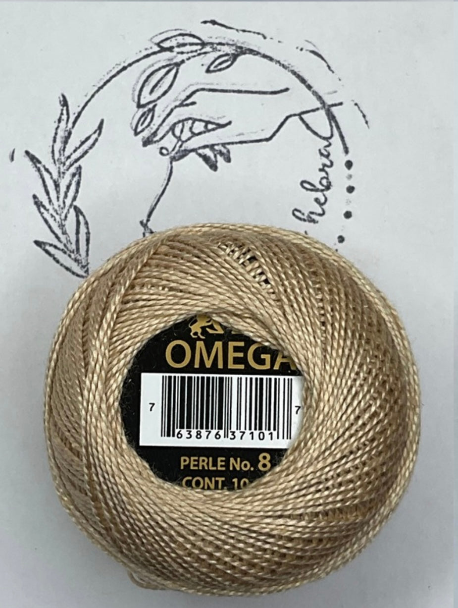 Hilo Perlé #8 Omega - REF.012