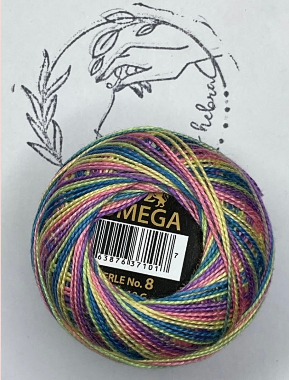 Hilo Perlé #8 Omega - REF.104