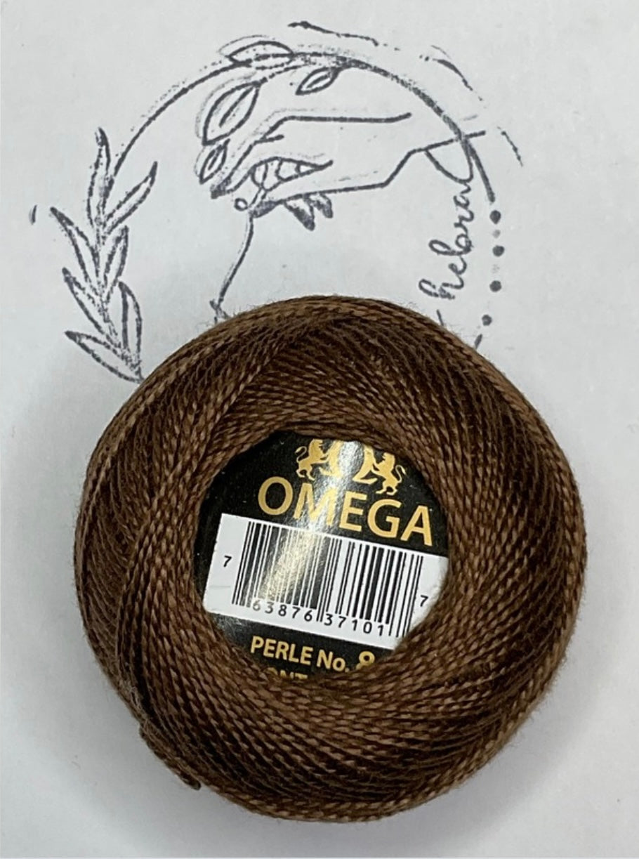 Hilo Perlé #8 Omega - REF.578