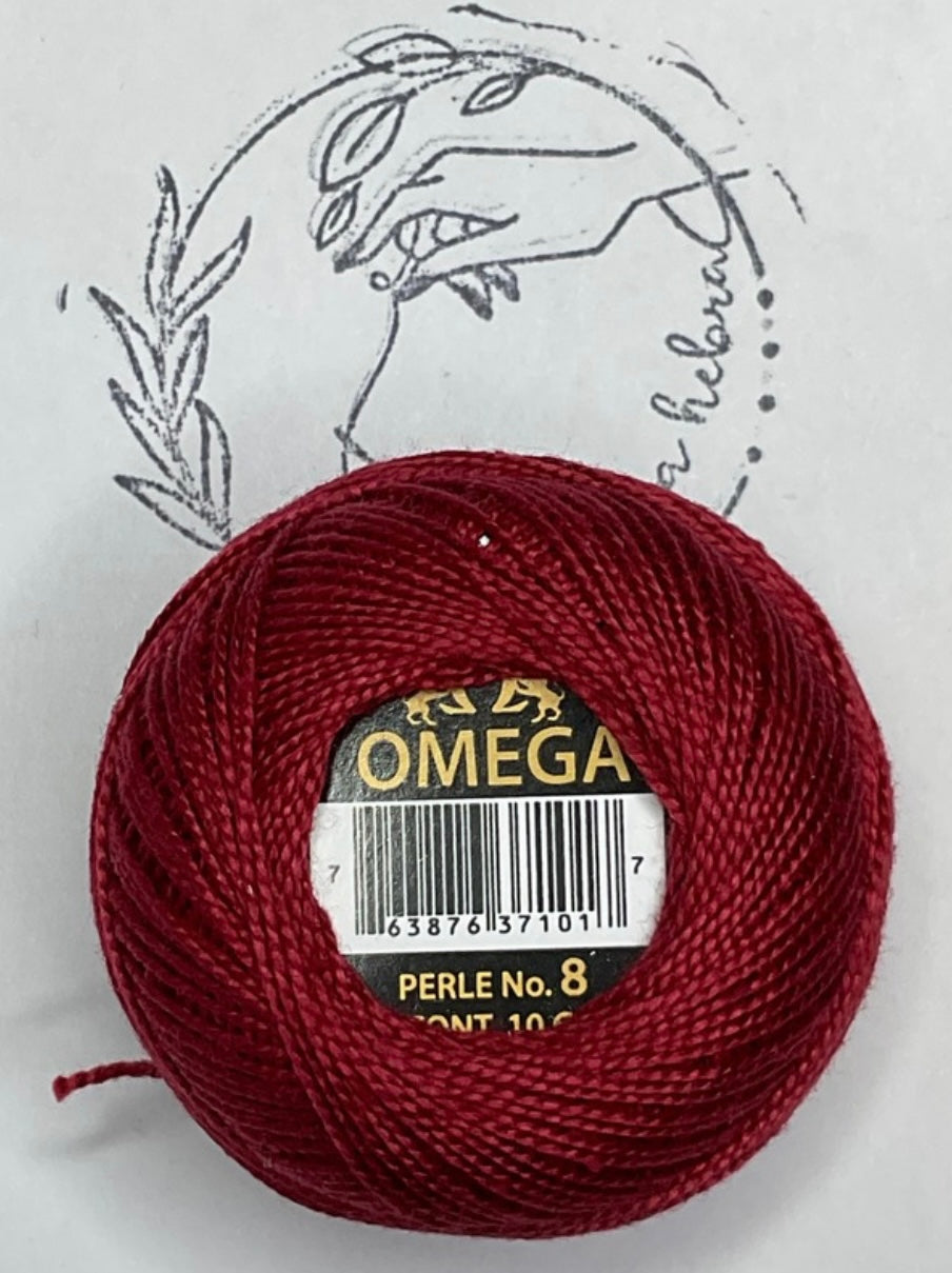 Hilo Perlé #8 Omega - REF.599