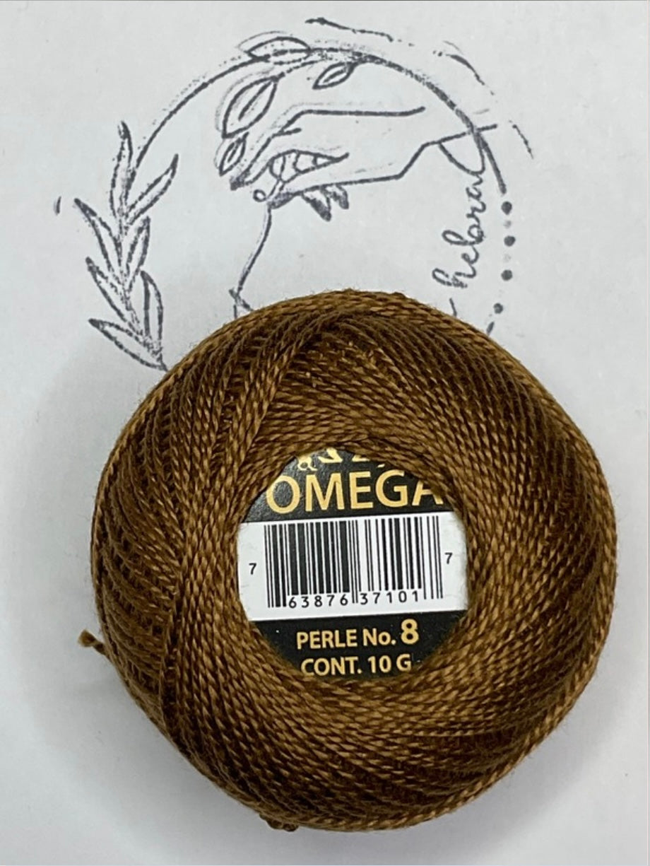 Hilo Perlé #8 Omega - REF.579