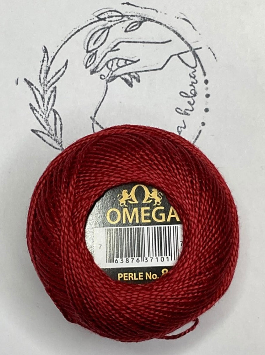 Hilo Perlé #8 Omega - REF.598