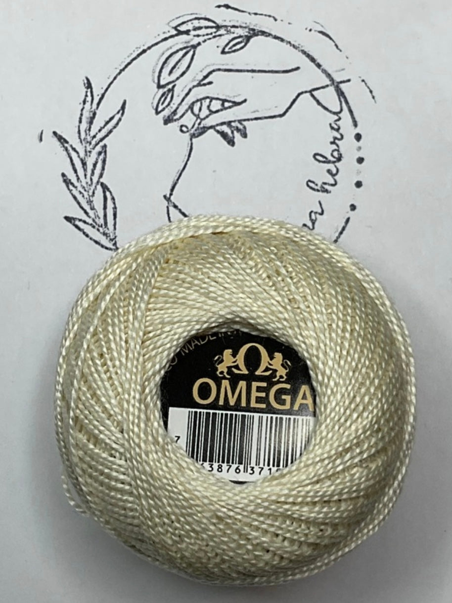 Hilo Perlé #8 Omega - REF.607