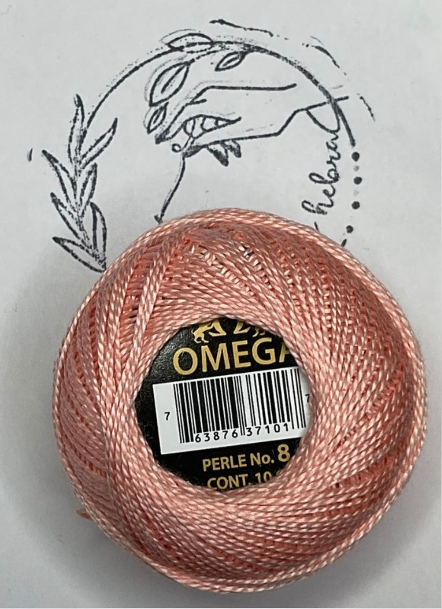 Hilo Perlé #8 Omega - REF.542