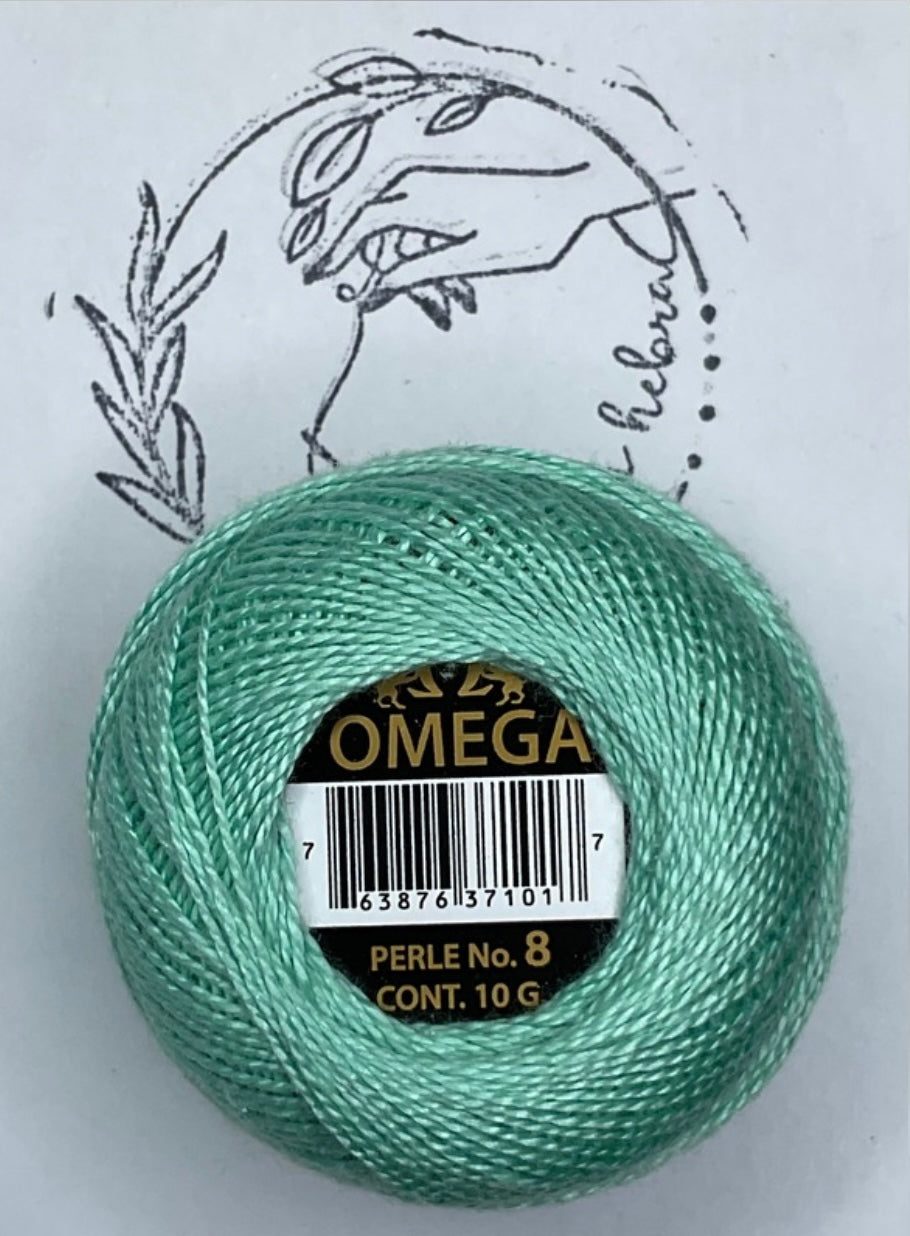 Hilo Perlé #8 Omega - REF.522