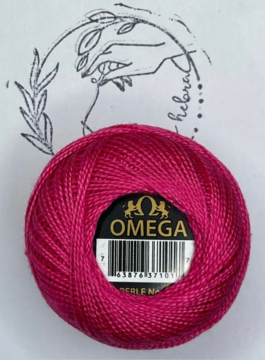 Hilo Perlé #8 Omega - REF.440