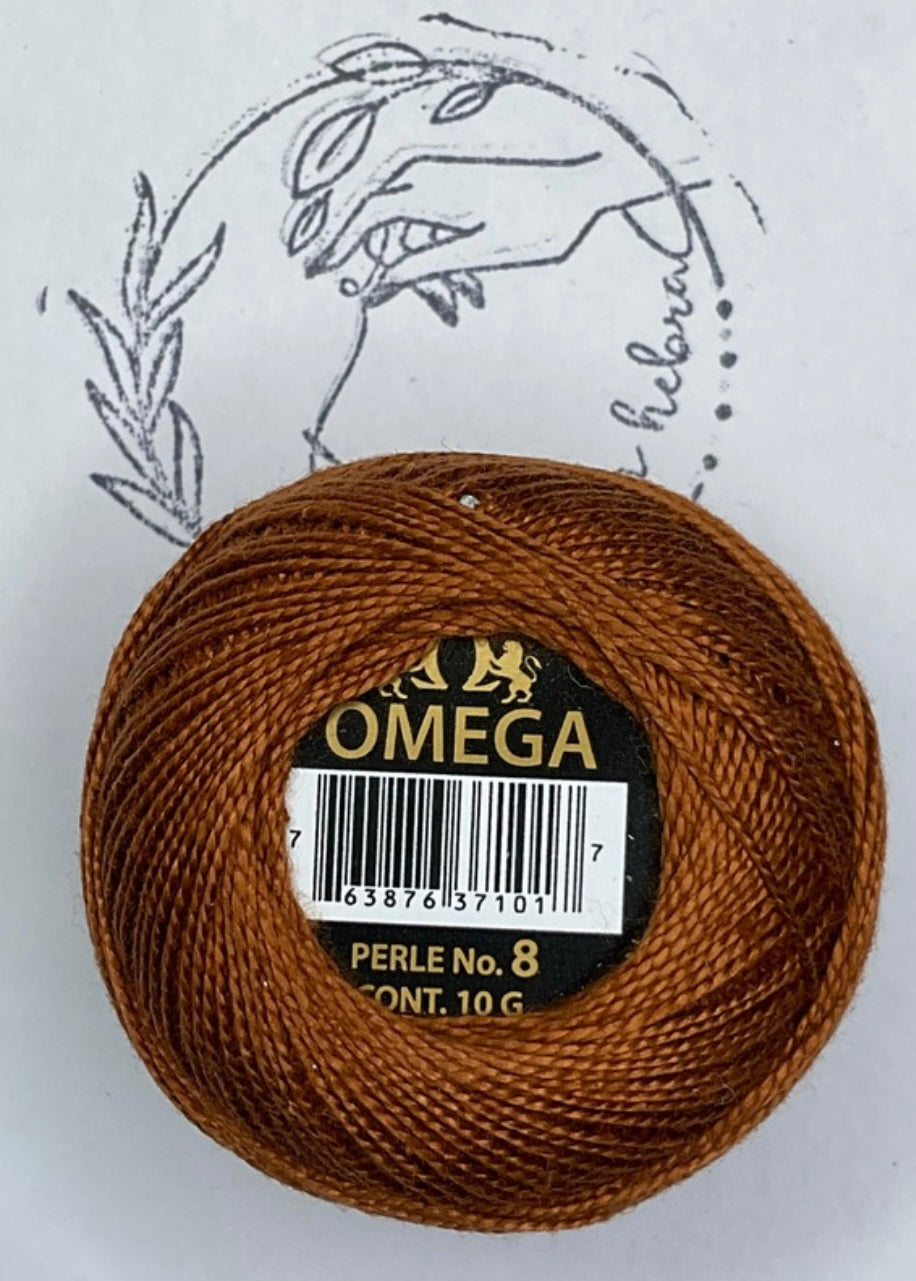 Hilo Perlé #8 Omega - REF. 480