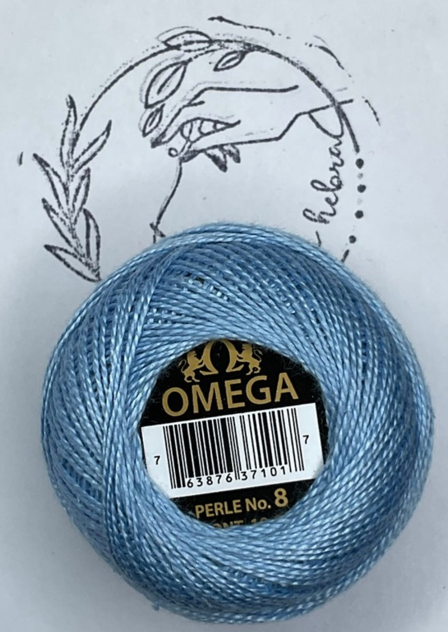 Hilo Perlé #8 Omega - REF.507
