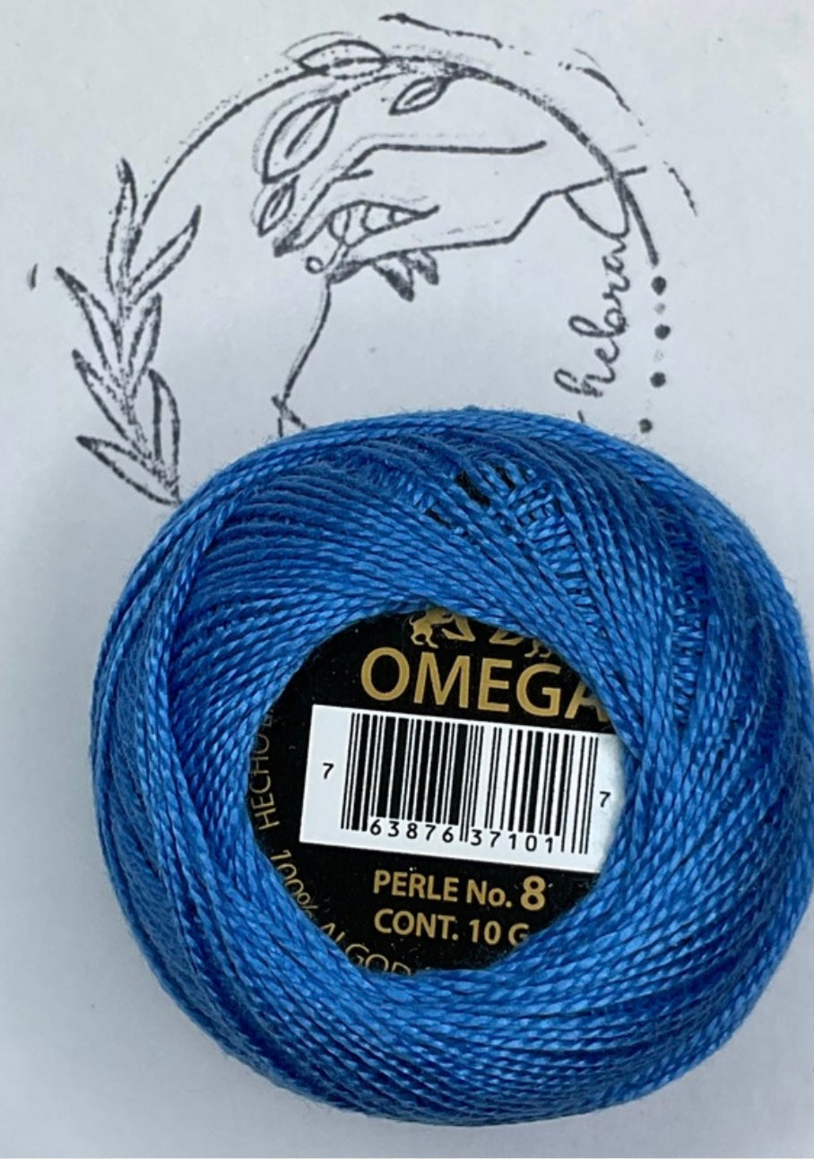 Hilo Perlé #8 Omega - REF.509
