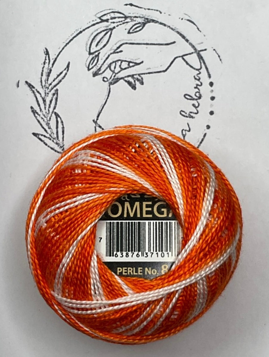 Hilo Perlé #8 Omega - REF.898