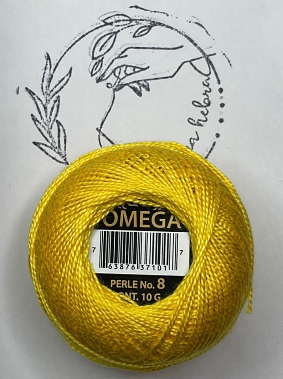 Hilo Perlé #8 Omega - REF.490