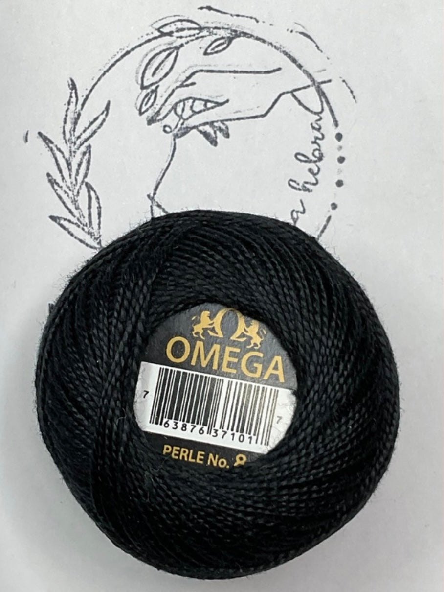 Hilo Perlé #8 Omega - REF.535