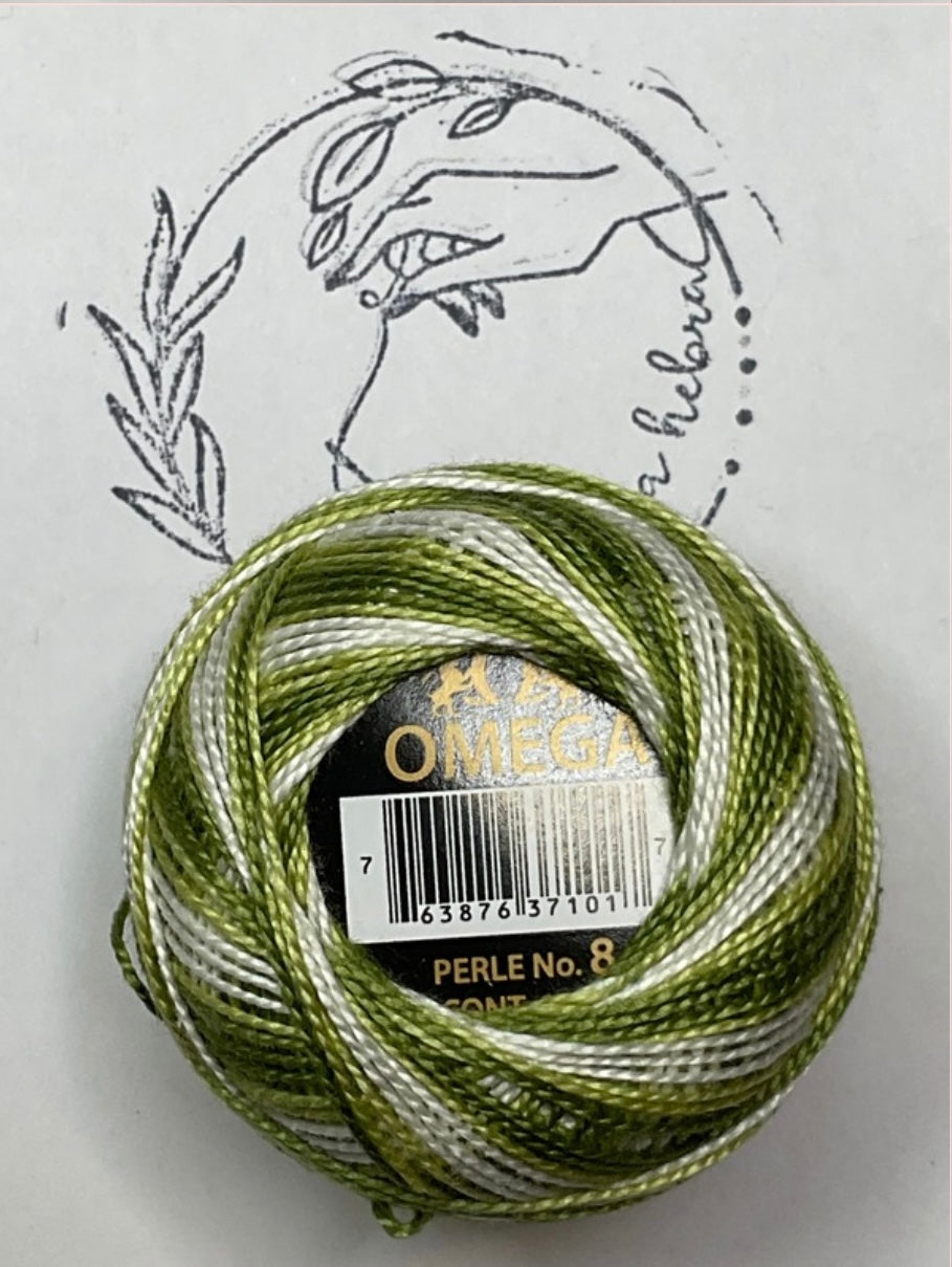 Hilo Perlé #8 Omega - REF.896