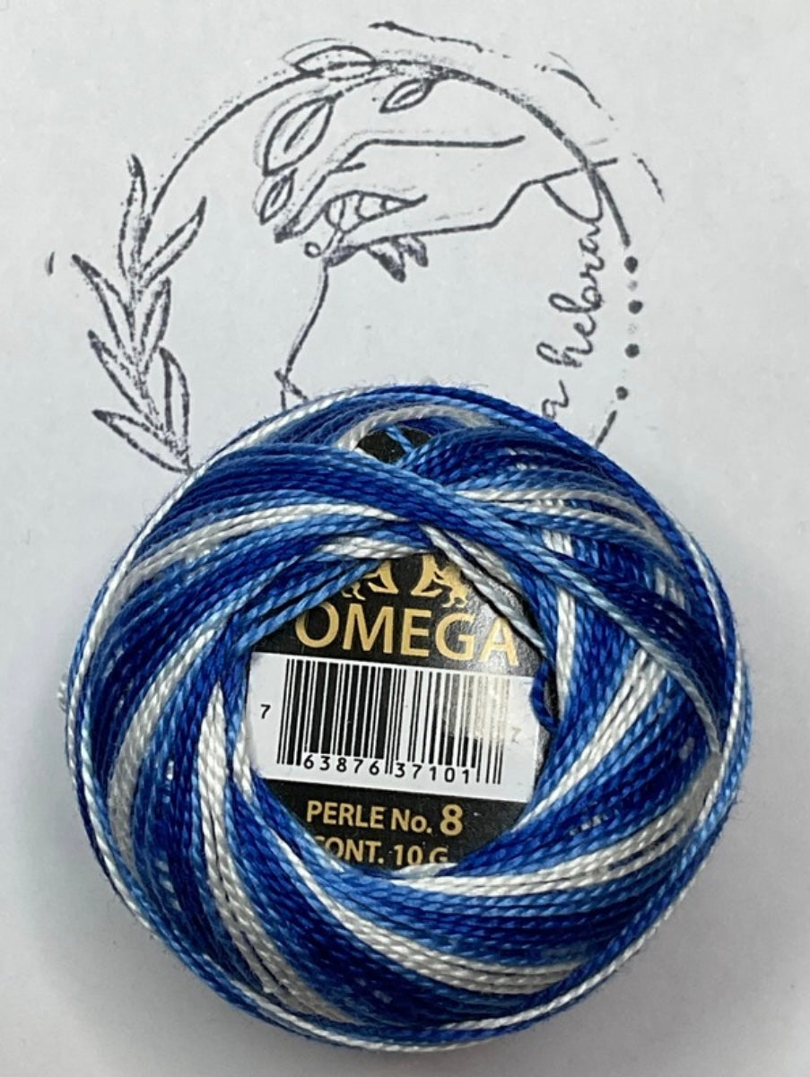 Hilo Perlé #8 Omega - REF.893