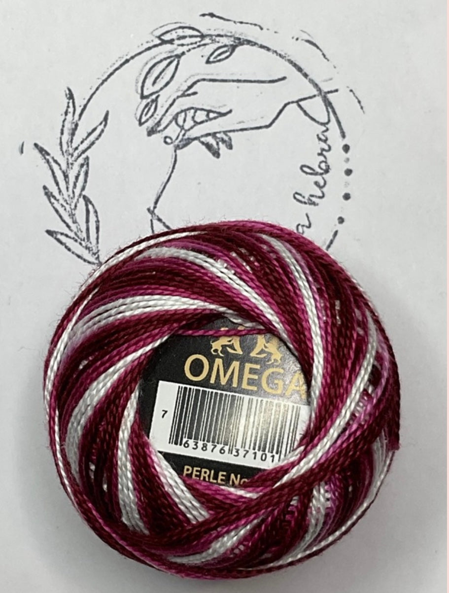 Hilo Perlé #8 Omega - REF.886