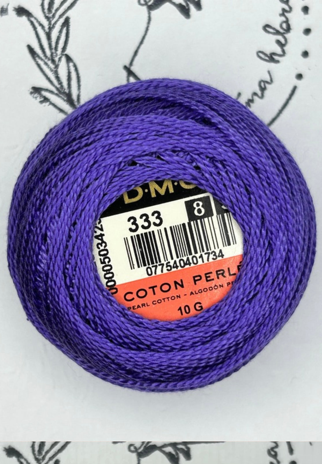 Hilo Perlé #8 DMC - REF. 333