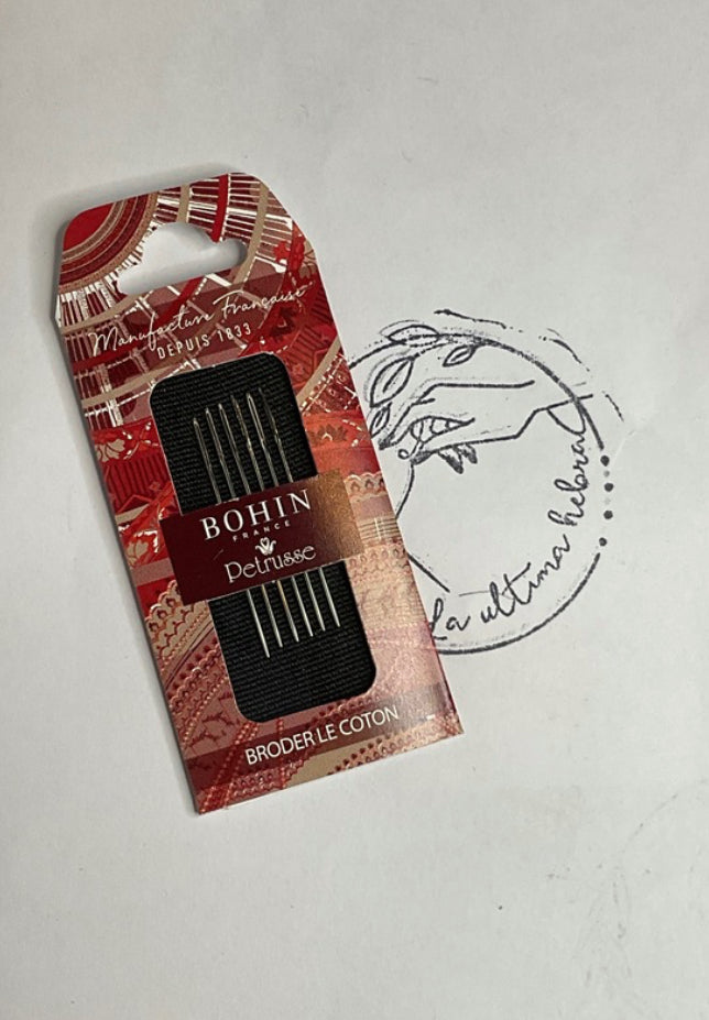 Agujas Bohin de bordar "Edición Especial" Petrusse x BOHIN Bordar algodón