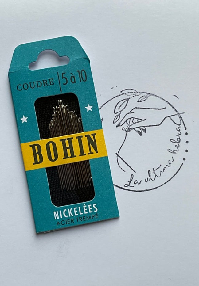 Paño de Agujas Bohin largas vintage edición 1950-1960 Surtido - Tamaño 5/10