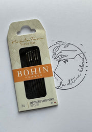 Paño De Agujas Bohin #24 para Tapiz con punta de roma