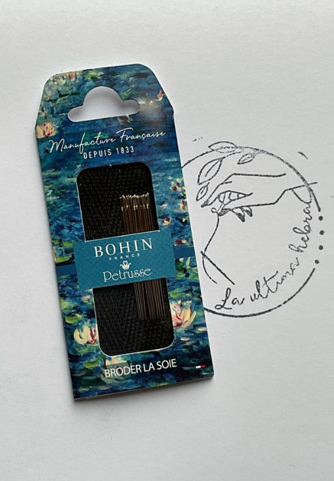 Agujas Bohin de bordar "Edición Especial" Petrusse x BOHIN Bordar seda