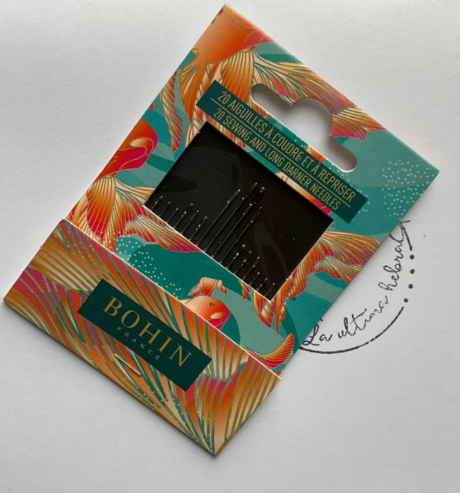 Libro de Agujas Bohin de peces de colores