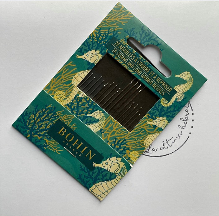 Cuaderno de Agujas Bohin de caballito de mar