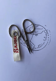 Tijeras Sajou de bordar miniatura Changey - niqueladas