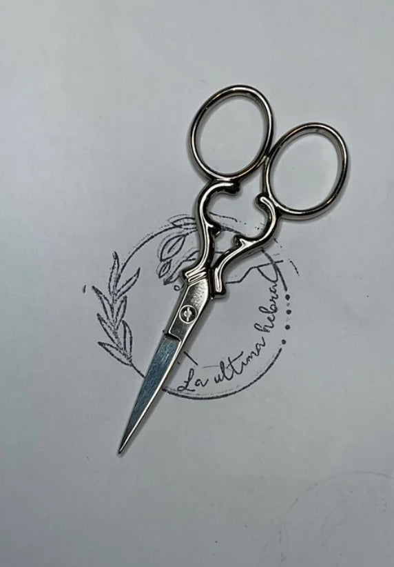 Tijeras Bohin para bordar "Corazón de plata"