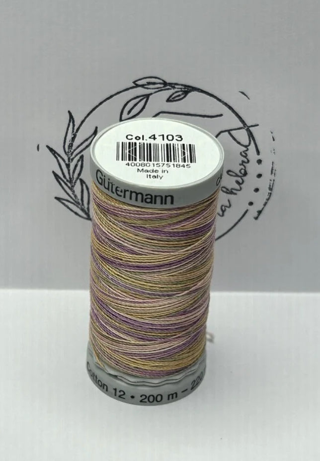 Hilo Gütermann Algodón Matizado 200 mt - REF 4103
