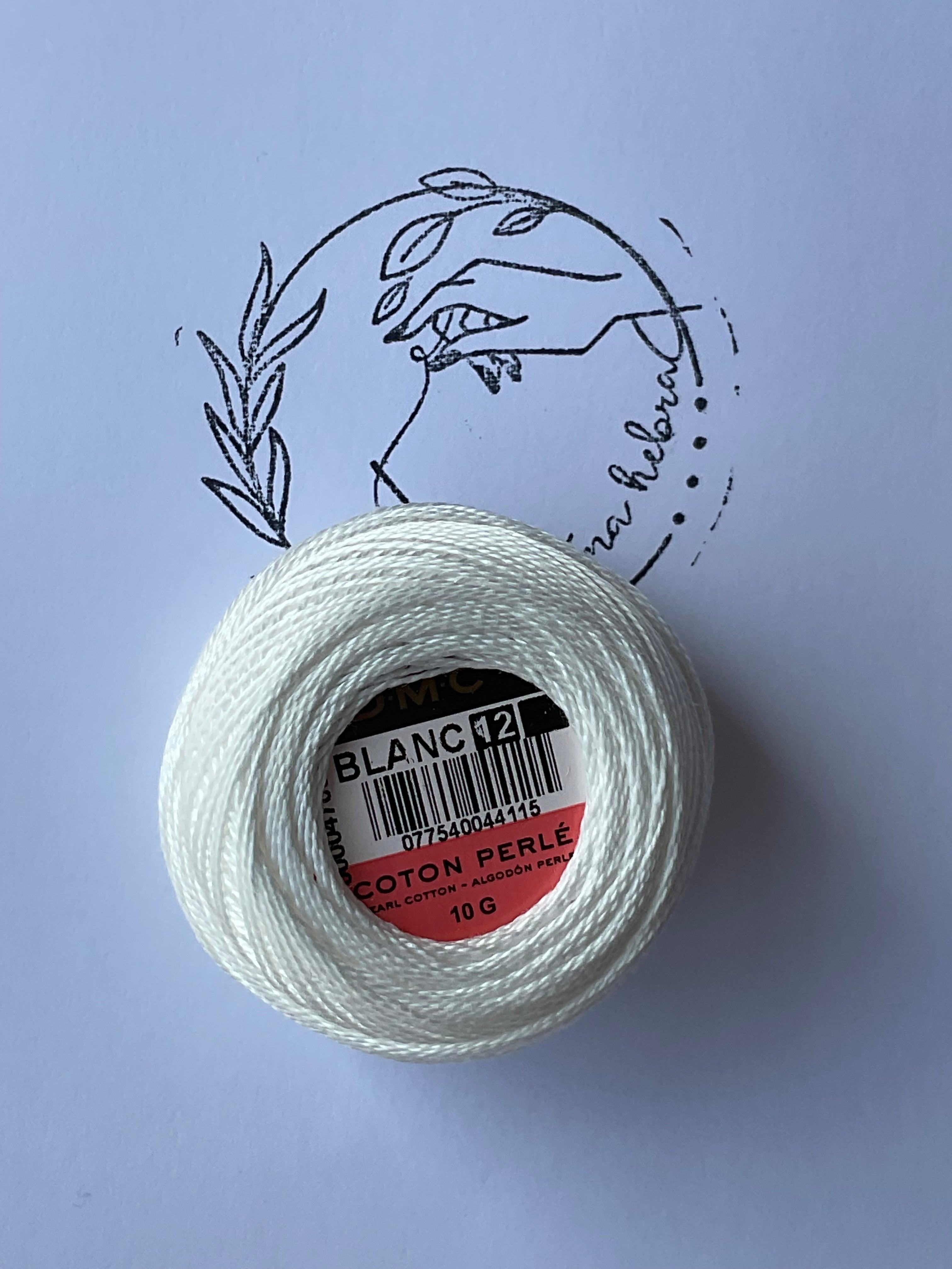 Hilo DMC #12 - REF. BLANC