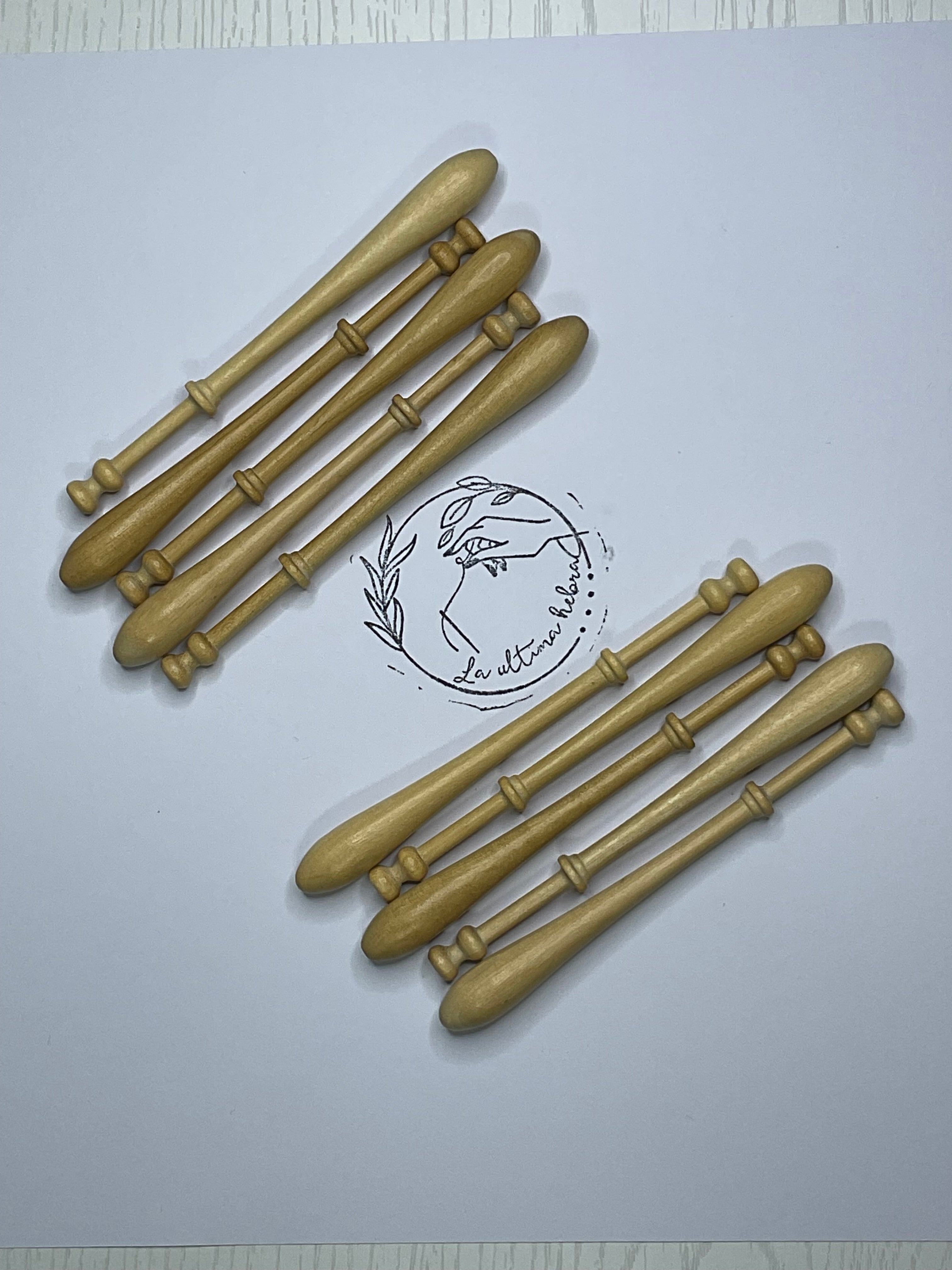Bolillos de Madera Guatambú