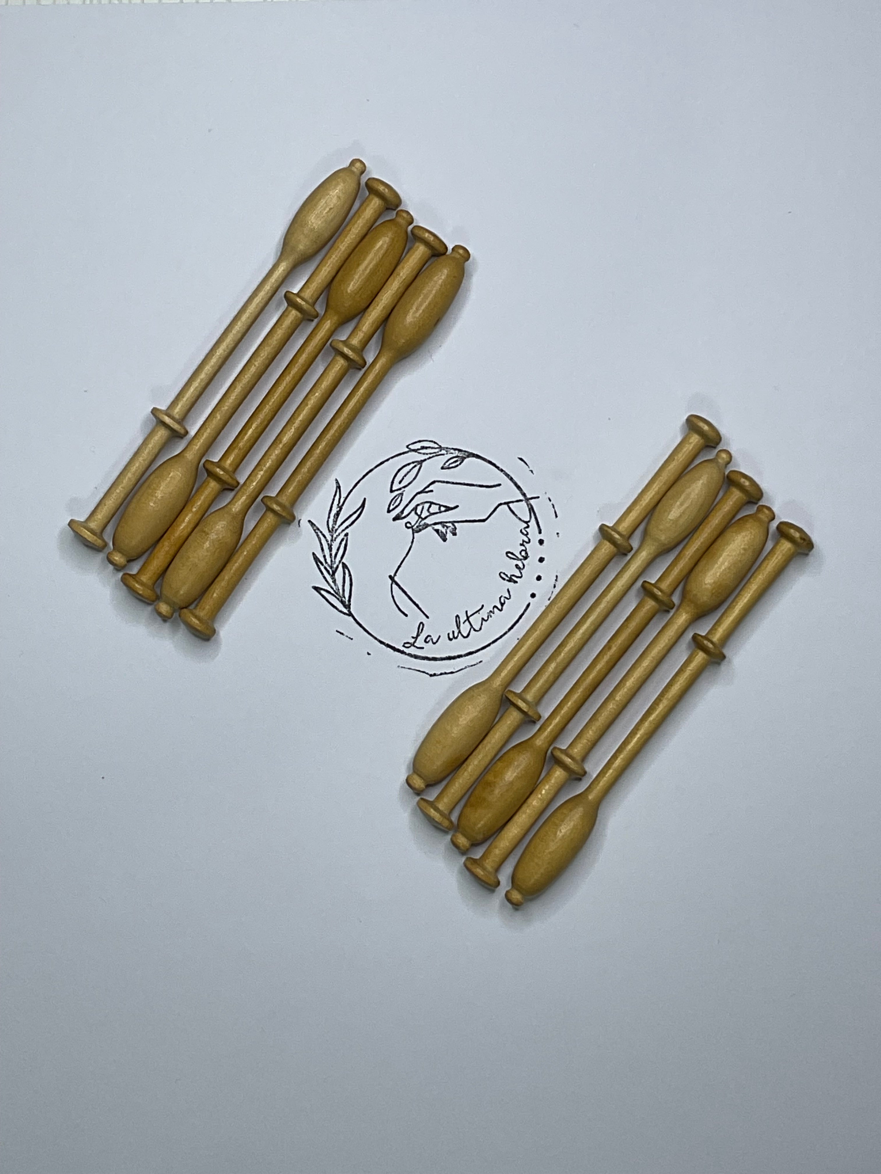 Bolillos de Madera Binche Guatambú