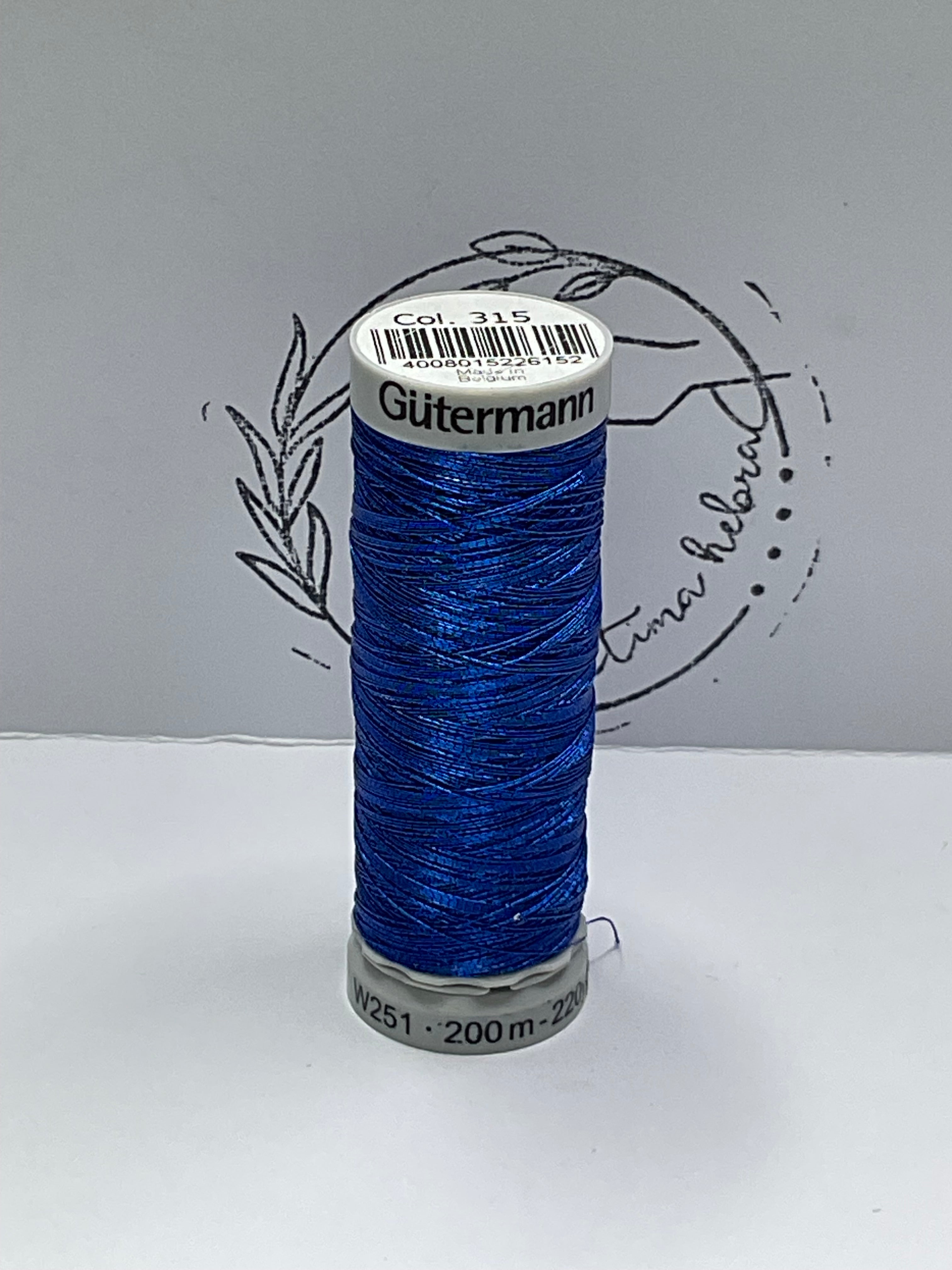 Hilo Gütermann Dekor Metalizado - REF 315