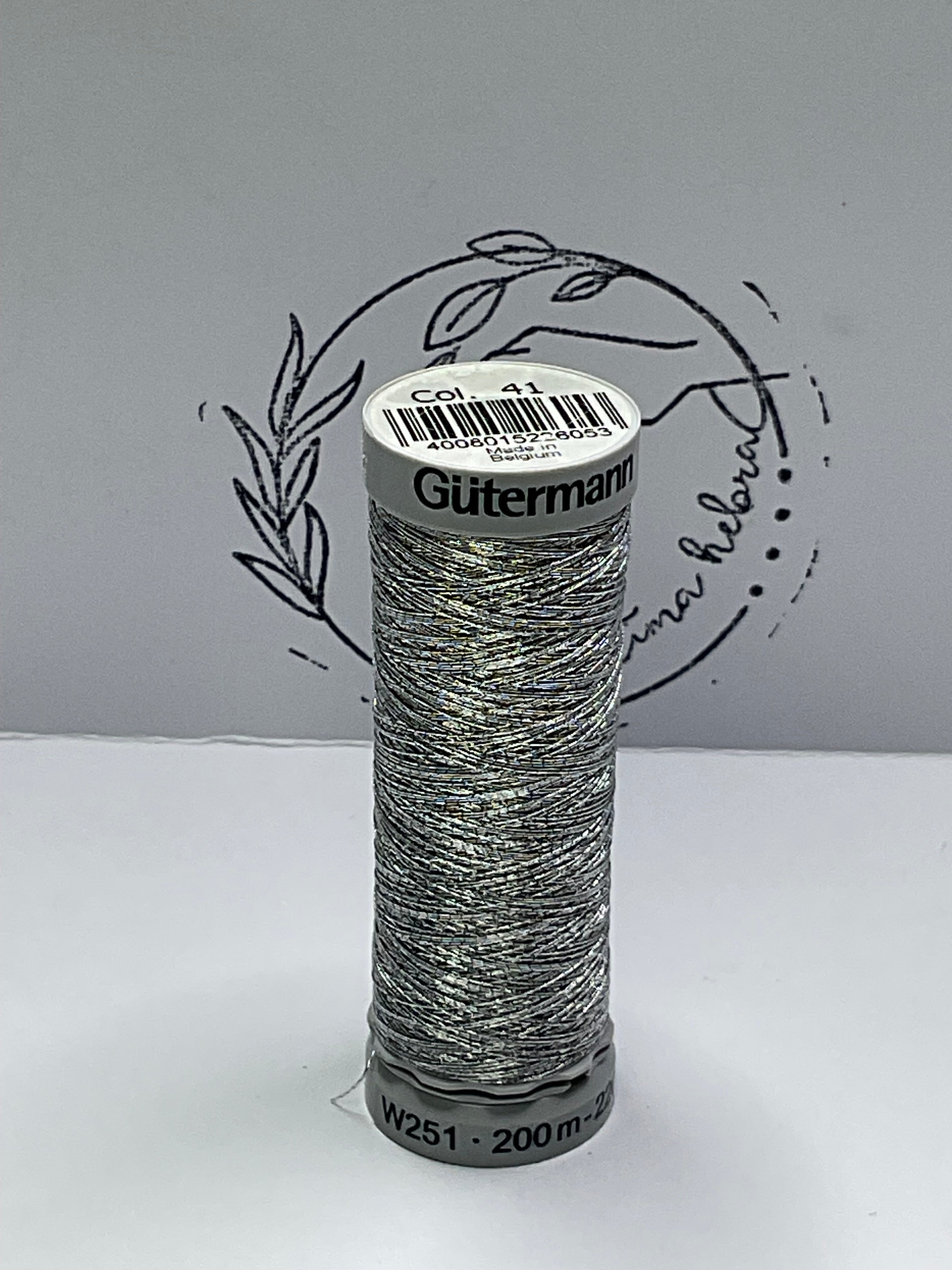 Hilo Gütermann Dekor Metalizado - REF 41