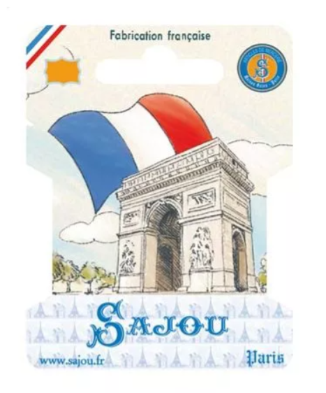 Tarjetas para guardar hilos y cintas - Arco de Triunfo de París